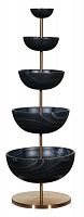 ваза настольная многоярусная bowl wood hp-12/copper / gb14034 (bowl) в Мурманске