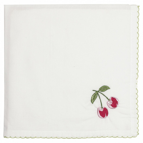 салфетка cherry red w/embroidery в Мурманске