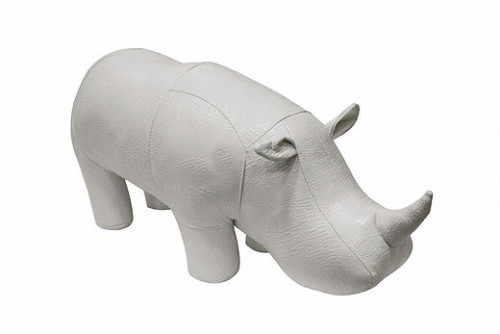 банкетка «пуф носорог» белый в Мурманске