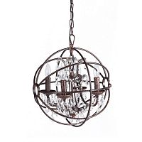 люстра foucault's orb crystal (40*40*45) бронза в Мурманске