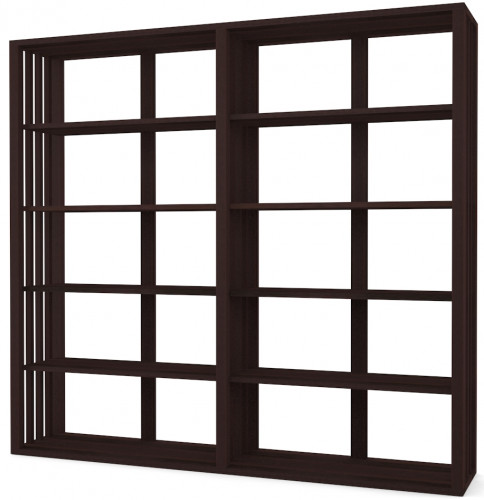 стеллаж dilan black (230*44*212) в Мурманске