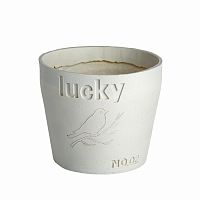 цветочный горшок lucky белый в Мурманске