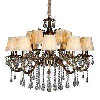 подвесная люстра omnilux catanzaro oml-30813-15 бежевая в Мурманске