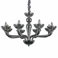 подвесная люстра ideal lux casanova sp8 fume в Мурманске
