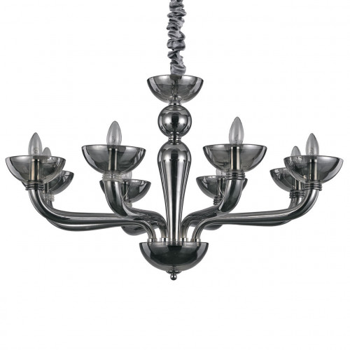 подвесная люстра ideal lux casanova sp8 fume в Мурманске
