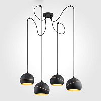 подвесная люстра tk lighting 2221 yoda black orbit в Мурманске