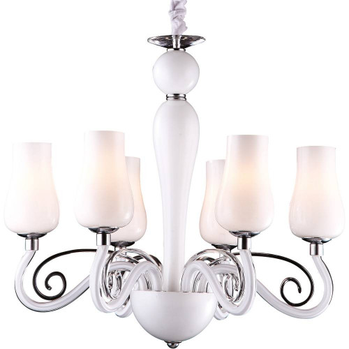 подвесная люстра arte lamp biancaneve a8110lm-6wh в Мурманске