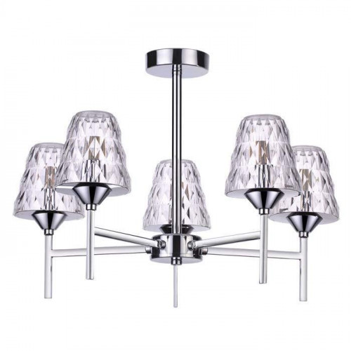 потолочная светодиодная люстра lumion gerana 3598/30cl хром в Мурманске