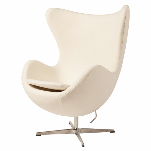 кресло egg chair кремовое в Мурманске