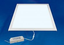 потолочный светодиодный светильник (ul-00004127) uniel ulp-6060 40w/6500k ip54 clip-in white в Мурманске