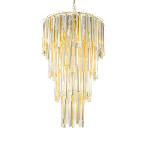 люстра gigi 13 gold от delight collection прозрачная/золото в Мурманске