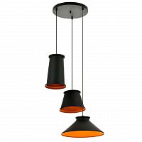 дизайнерская подвесная люстра spot light erynie 1460304 черная в Мурманске