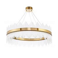 люстра stripglass 65 латунь, прозрачное стекло в Мурманске