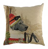 подушка с картинкой ski dogs labrador в Мурманске