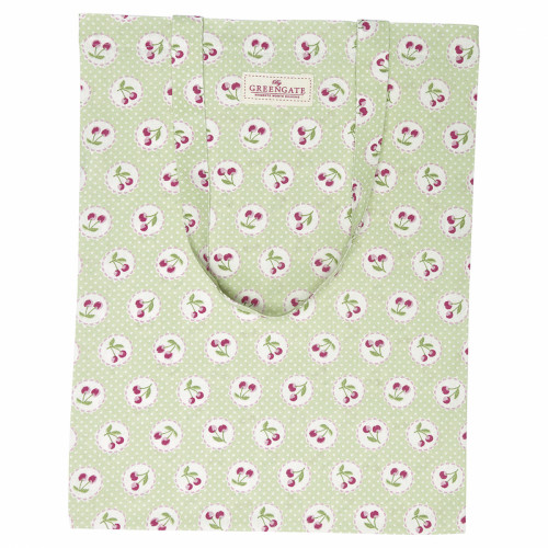 сумка хлопковая cherry berry p.green в Мурманске