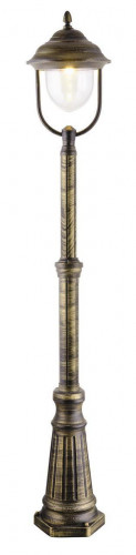 садово-парковый светильник arte lamp barcelona a1487pa-1bn в Мурманске