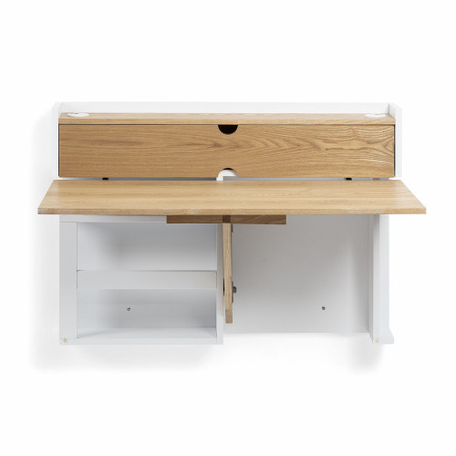 настенный письменный стол cathly 100x74 натуральный шпон в Мурманске