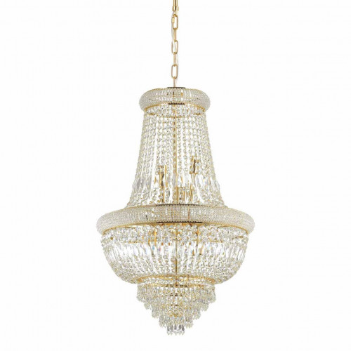 подвесная люстра ideal lux dubai sp10 ottone в Мурманске