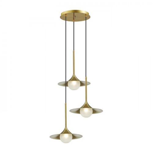 подвесная люстра odeon light barolo 4155/27l в Мурманске