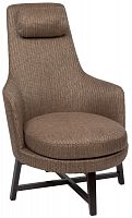 кресло home space brown коричневое в Мурманске