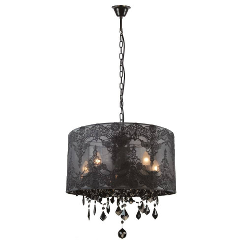 подвесная люстра arte lamp jennifer a1800lm-5bk в Мурманске