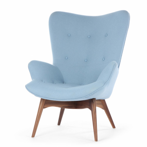 кресло contour 2 светло-голубое в Мурманске