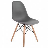 стул деревянный pc-015 серый (eames style) в Мурманске