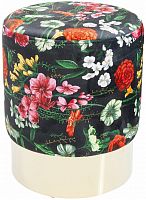 kare design пуф flores, коллекция "флорес" 35*42*35, полиэстер, дсп, сталь, мультиколор в Мурманске