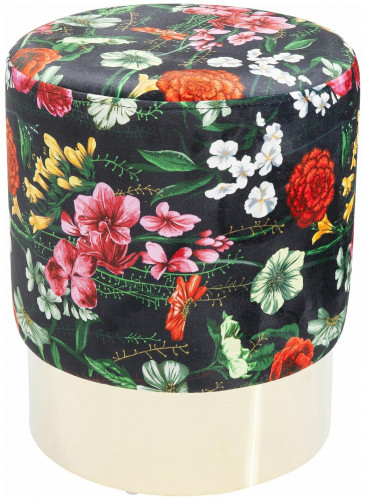 kare design пуф flores, коллекция "флорес" 35*42*35, полиэстер, дсп, сталь, мультиколор в Мурманске