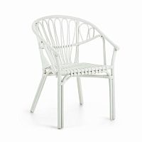 кресло corynn из ротанга белое cc0699fn33 от la forma (ex julia grup) в Мурманске