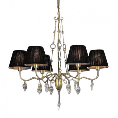 люстра kit от schuller золото/черная/янтарная в Мурманске