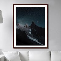 картина: the sky in the night alps в Мурманске
