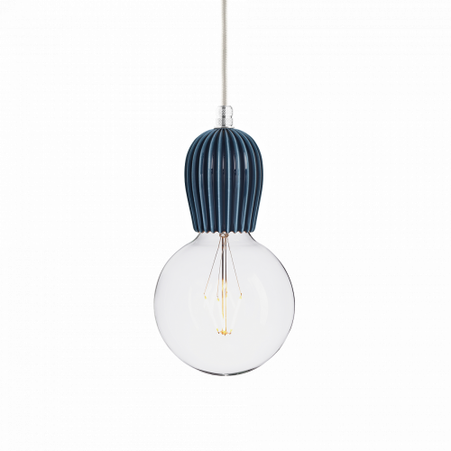 подвесной светильник keramik rib indigo aluminum в Мурманске
