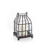 подсвечник-фонарь металлический со стеклом bird in cage i, 15 см в Мурманске