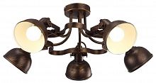 потолочная люстра arte lamp martin a5216pl-5br в Мурманске