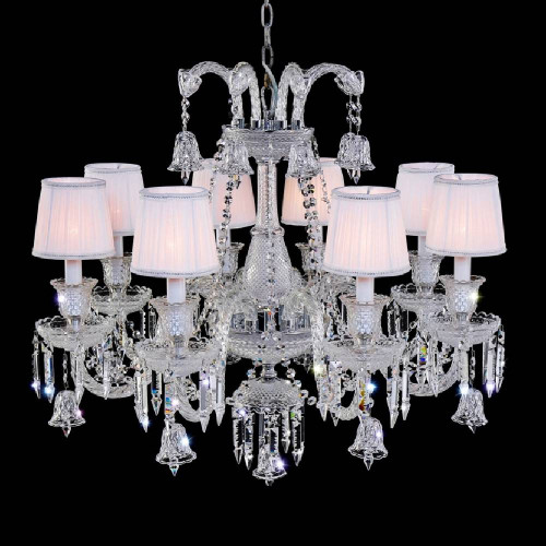 подвесная люстра crystal lux princess sp8 прозрачная в Мурманске