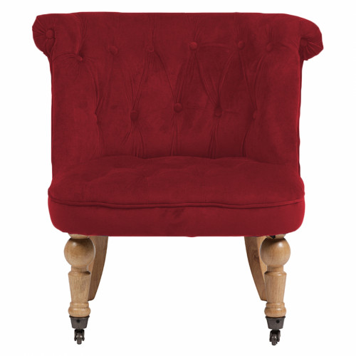кресло amelie french country chair красное в Мурманске