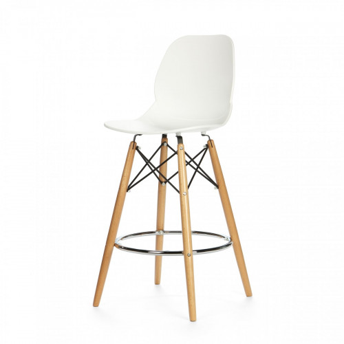 барный стул eiffel (eames style) белый в Мурманске