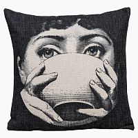 арт-подушка tea time fornasetti в Мурманске