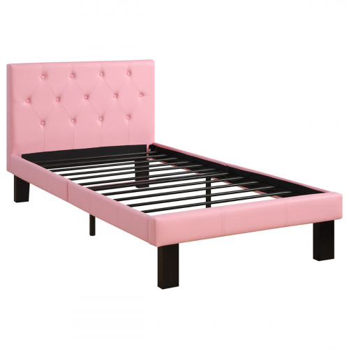 кровать poundex faux leather 140х200 в Мурманске