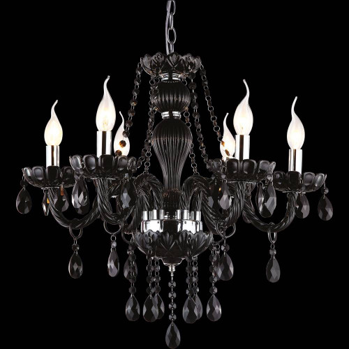 подвесная люстра arte lamp teatro a3964lm-6bk в Мурманске