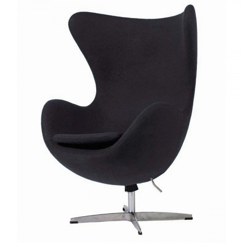 кресло egg chair пепельно-серое в Мурманске