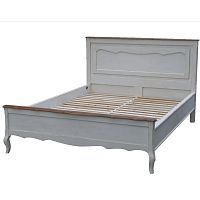 кровать деревянная двуспальная 160х200 белая mobilier de maison в Мурманске
