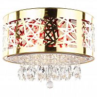 люстра nicolette золото, прозрачная в Мурманске