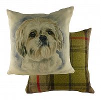 подушка с принтом waggydogs shihtzu в Мурманске