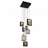подвесная светодиодная люстра crystal lux valiente sp8 хром в Мурманске