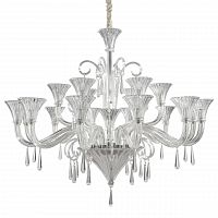 подвесная люстра ideal lux santa sp18 хром в Мурманске
