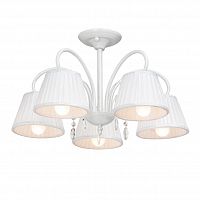 потолочная люстра vitaluce v3467/5pl белая в Мурманске