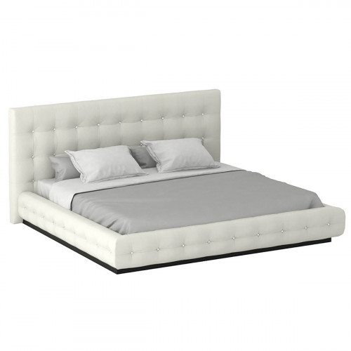 кровать двуспальная 180х200 белая kristal classic в Мурманске