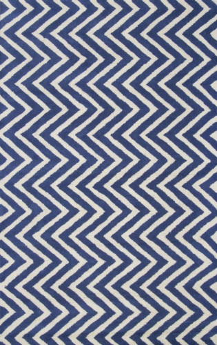 ковер zig zag синий 300х500 в Мурманске